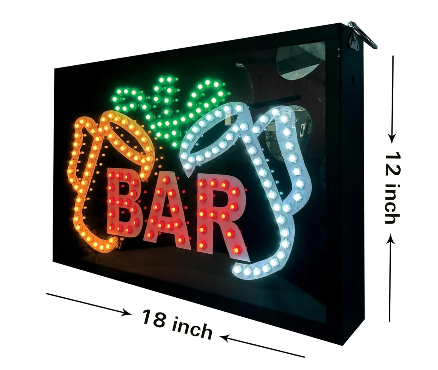 Bar LED Sign Board Perspective