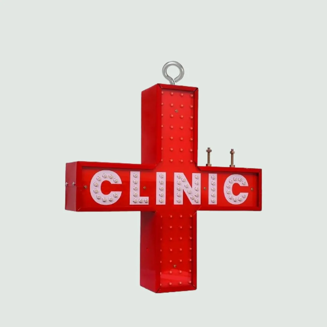 Clinic Plus LED Sign Board