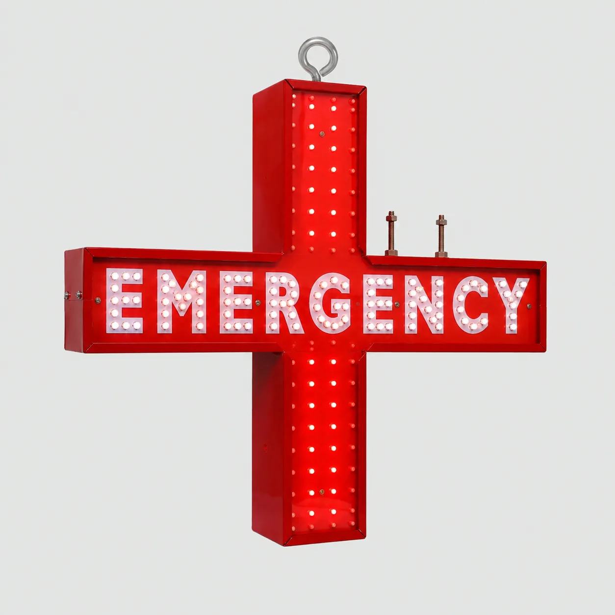Emergency LED Sign Board Front