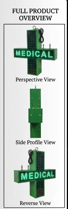 Medical Plus LED Sign Board Full Overview