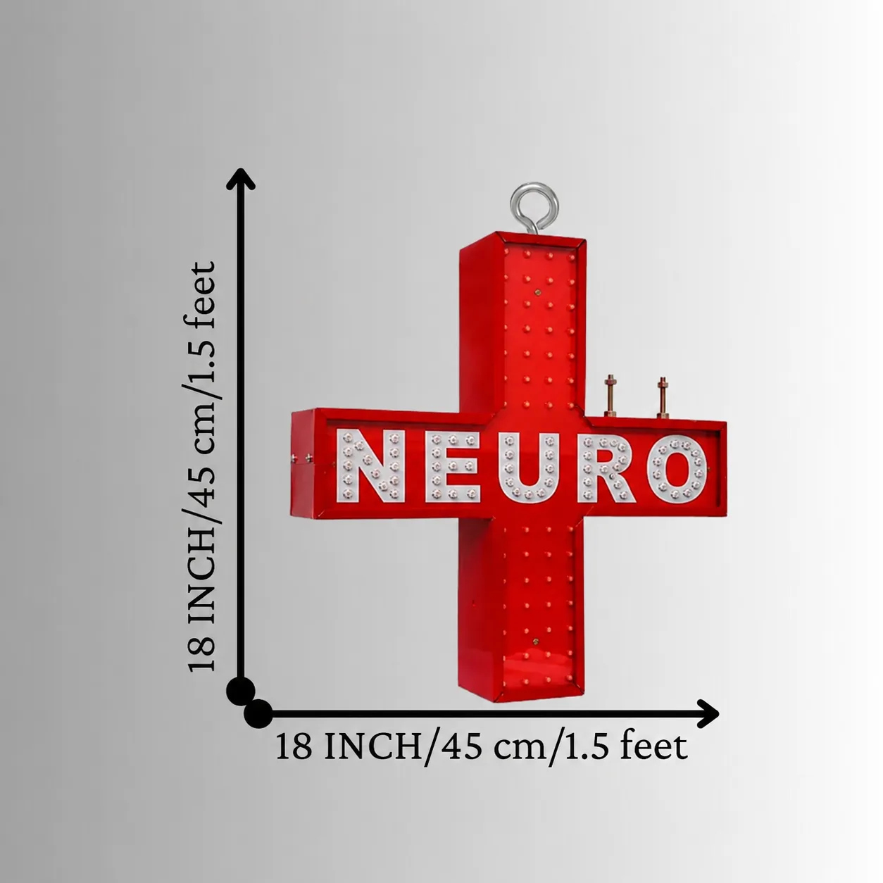 Neuro Plus LED Sign Board 18x18 inch size view