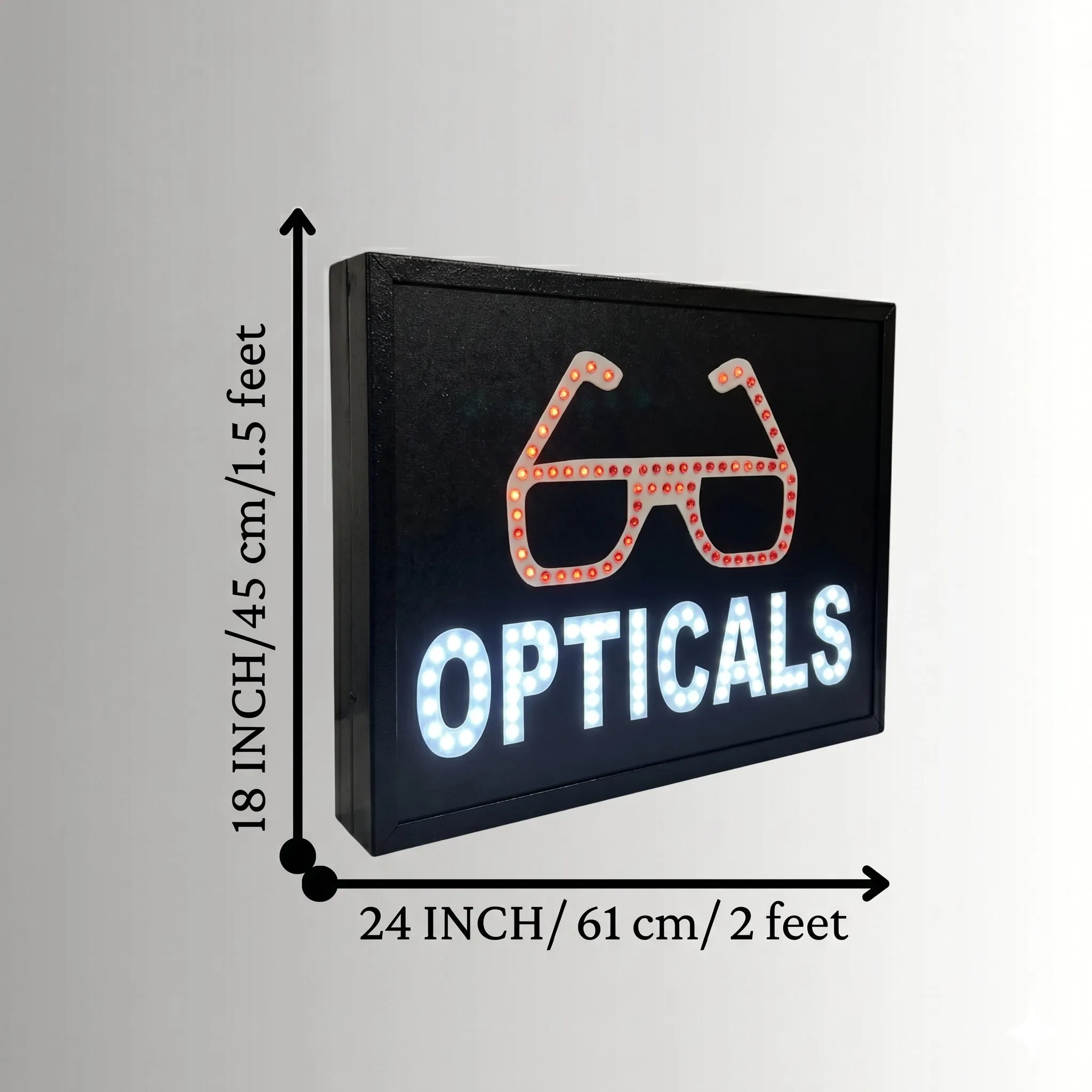 Opticals LED Sign Board Size 24x18