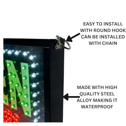 PAN Shop LED Sign Board 18x12 image 7