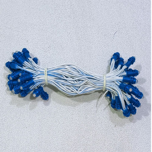 Blue 7 Inch 12V pixel LED string