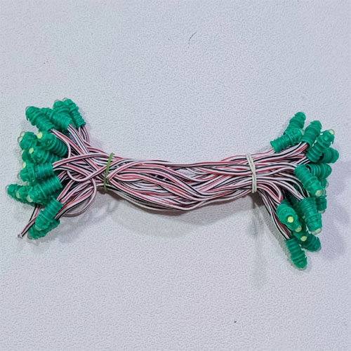 Green 7 Inch 12V pixel LED string