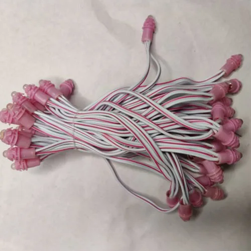 Pink 7 Inch 12V pixel LED string