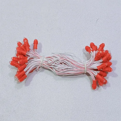 Red 7 Inch 12V pixel LED string