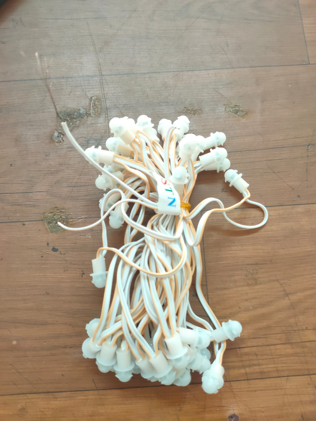 Warm White 5 Inch 12V pixel LED string