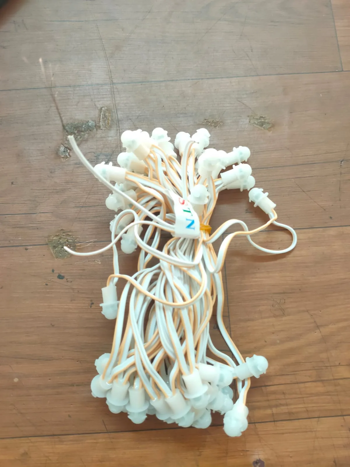 Warm White 5 Inch 12V pixel LED string