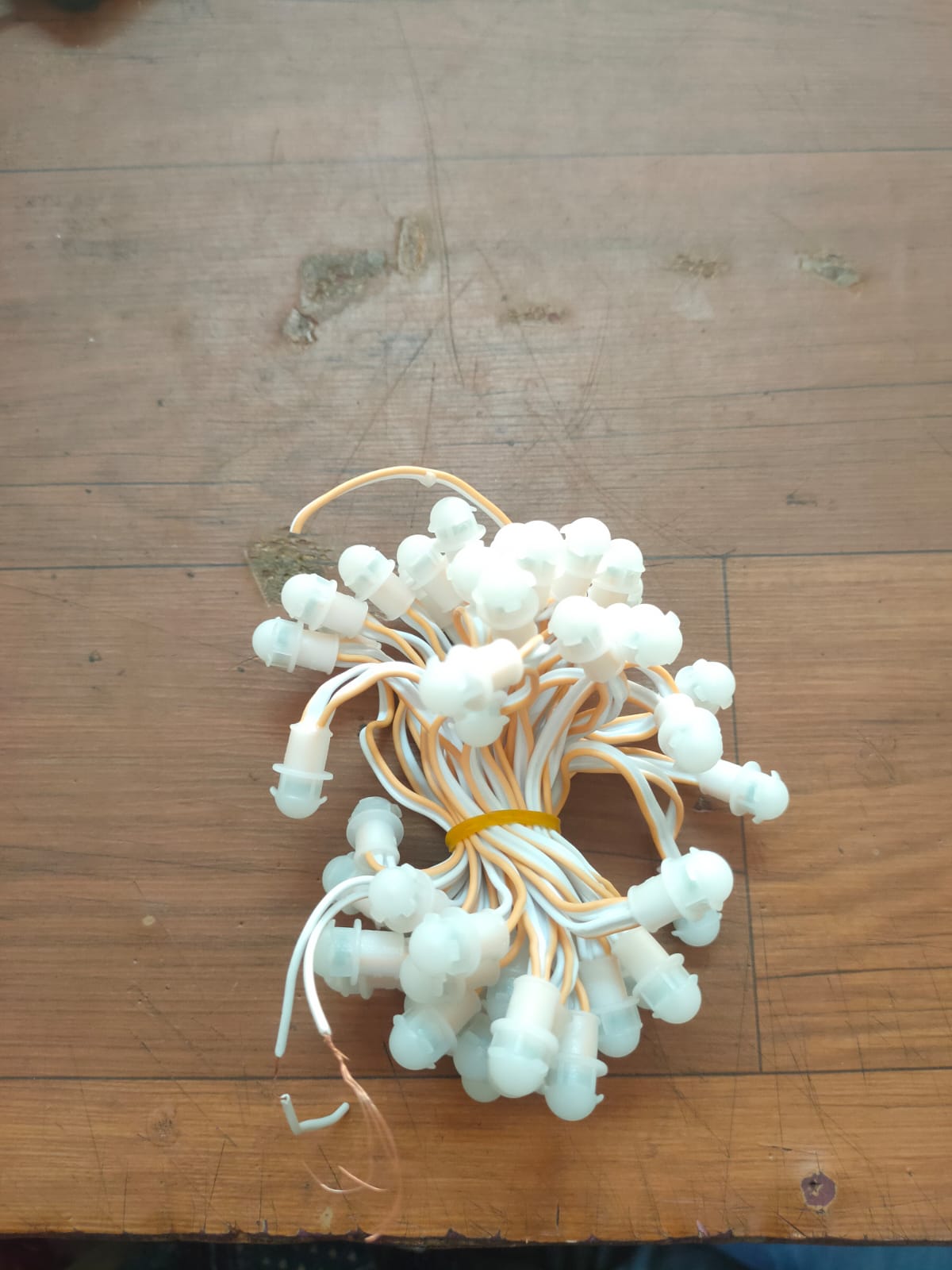 Warm White 3 Inch 12V pixel LED string