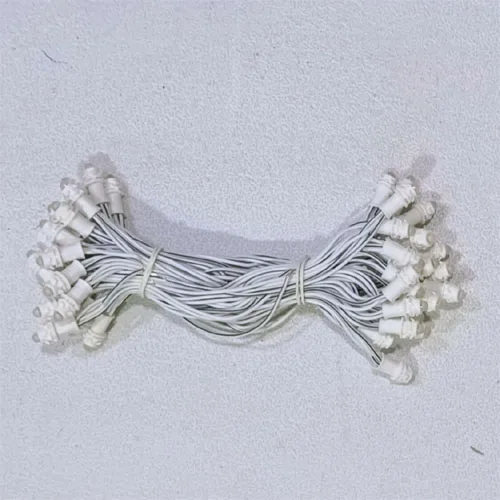 White 7 Inch 12V pixel LED string