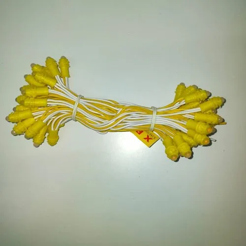 Yellow 5 Inch 12V pixel LED string